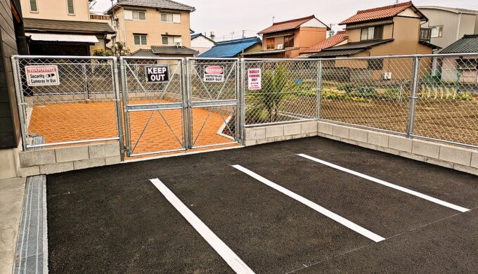 バイク駐車スペース