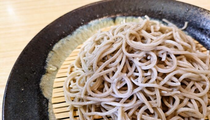 ざるそばとミニ天丼