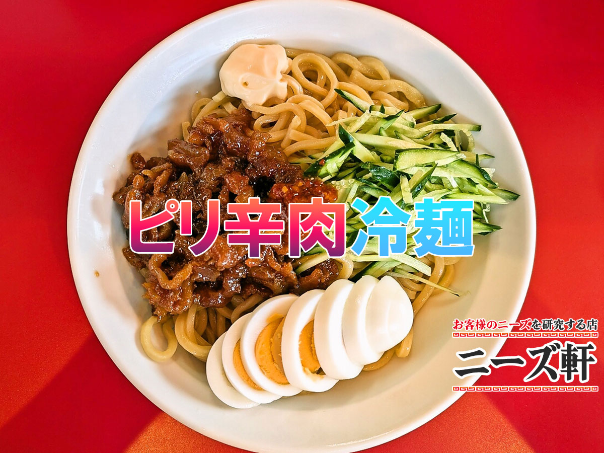 ピリ辛肉冷麺