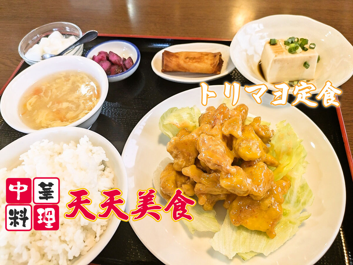 日替わりランチ「トリマヨ定食」