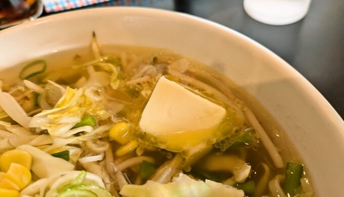 札幌塩ラーメン+炒飯