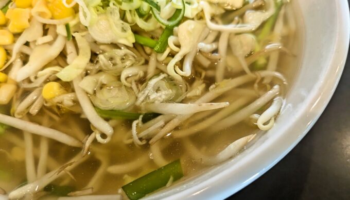 札幌塩ラーメン+炒飯