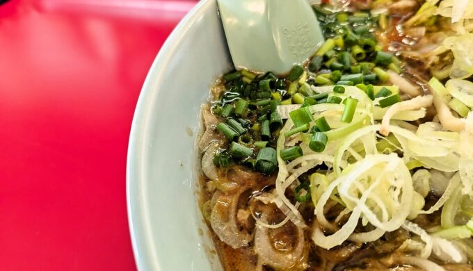 たっぷり生姜醤油ラーメン