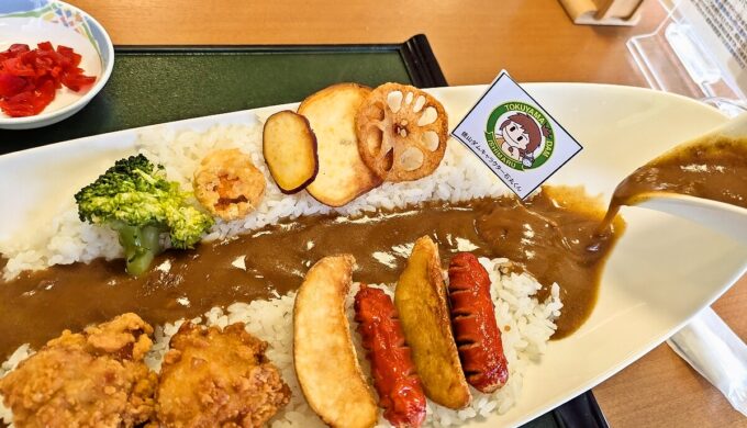 徳山ダムカレー