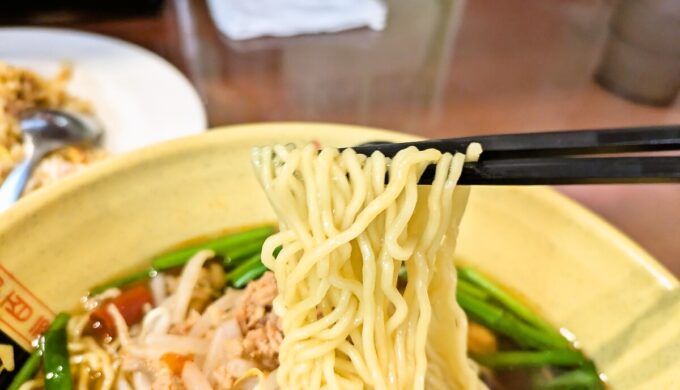 台湾ラーメン+台湾炒飯