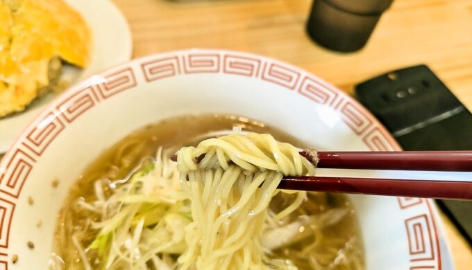 葱正油ラーメン+ふわとろ玉子のせチャーハン