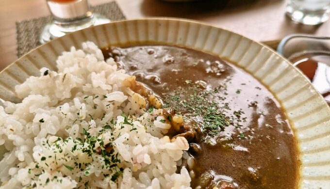 朝ジビエカレーセット