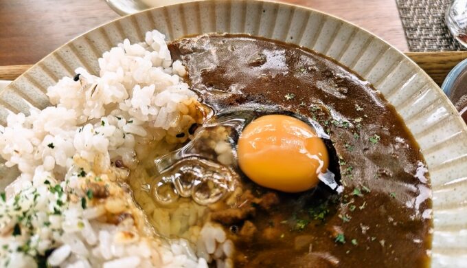 朝ジビエカレーセット