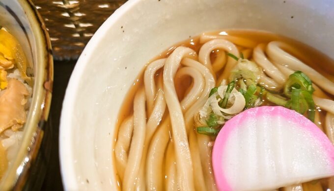 親子丼とぶっかけうどん