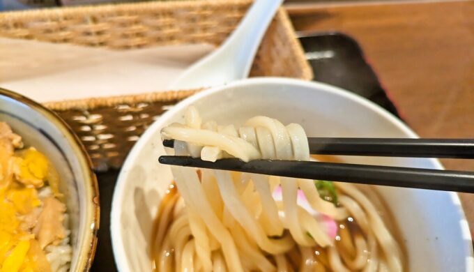 親子丼とぶっかけうどん