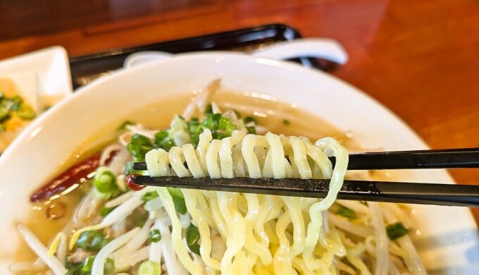 しおベトラーメン・ねぎチャー丼