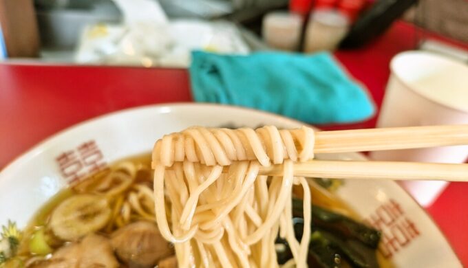 朝ラーメン