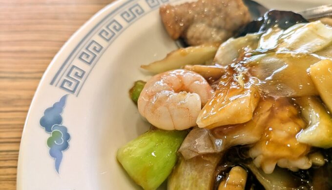 麻辣麺+中華飯