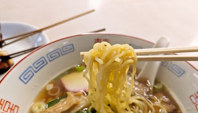 チャーシュー麺とおでん