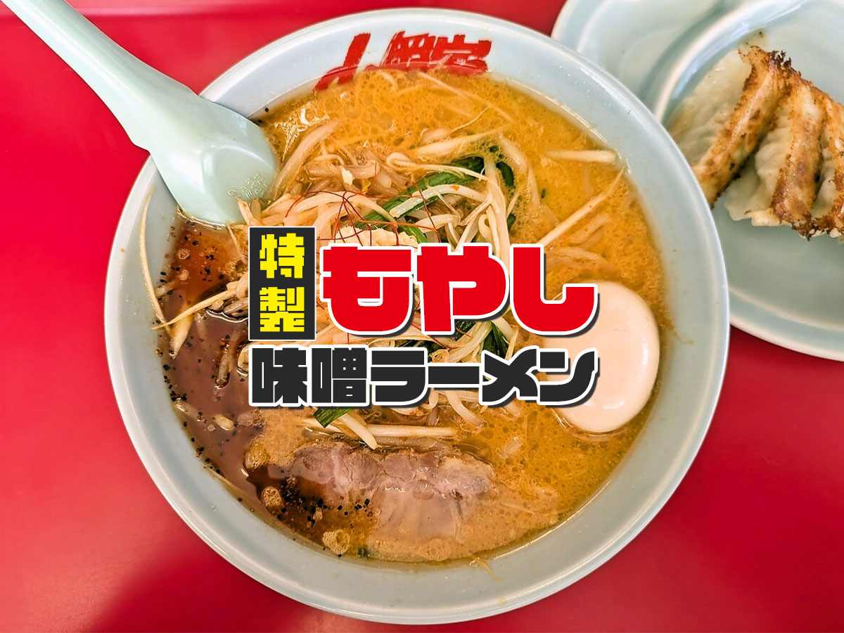 特製もやし味噌ラーメン