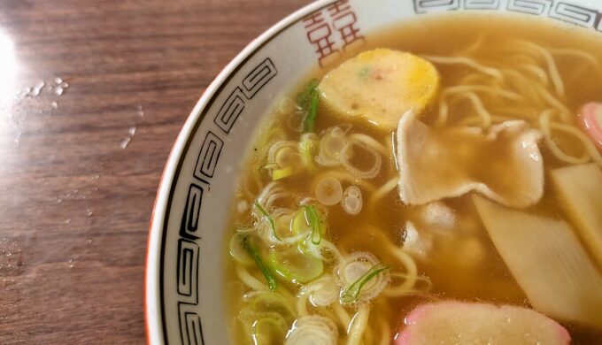 中華そばとカツ丼