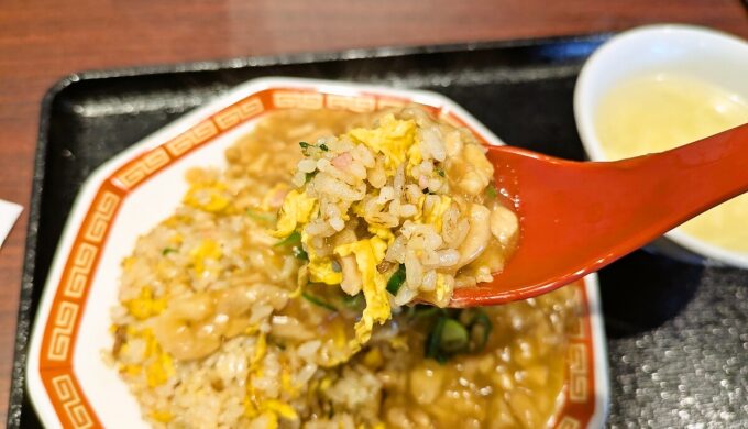 肉あんかけ炒飯