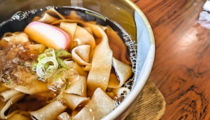 きしめん定食