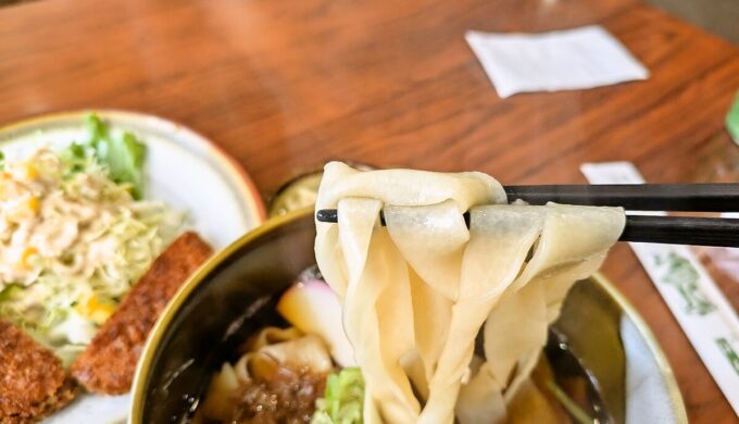 きしめん定食