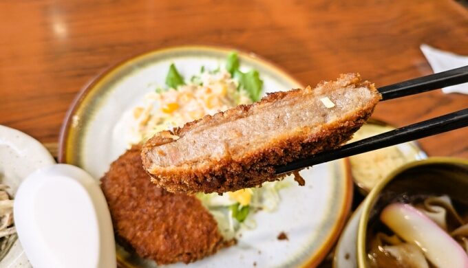 きしめん定食