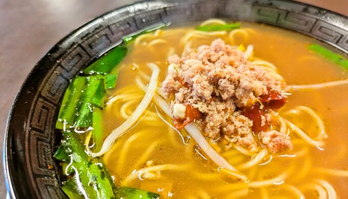 台湾ラーメン+天津飯