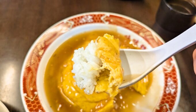 台湾ラーメン+天津飯