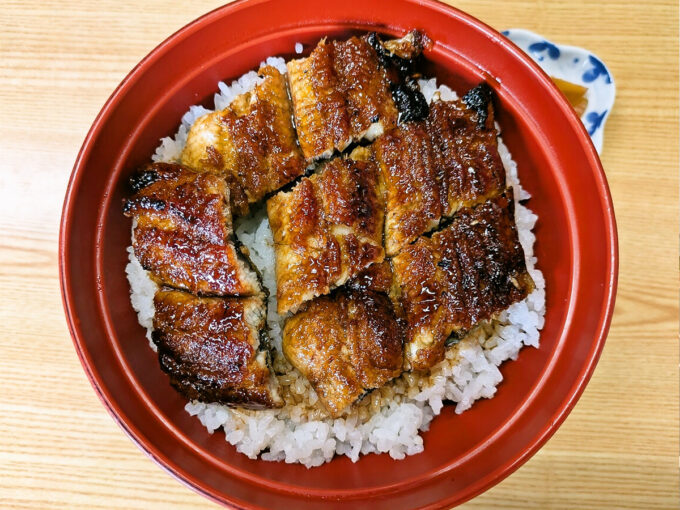 うなぎ丼上