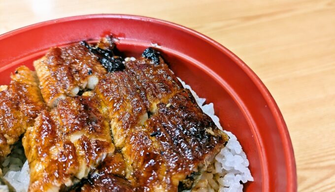 うなぎ丼上