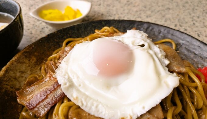 焼きそば定食