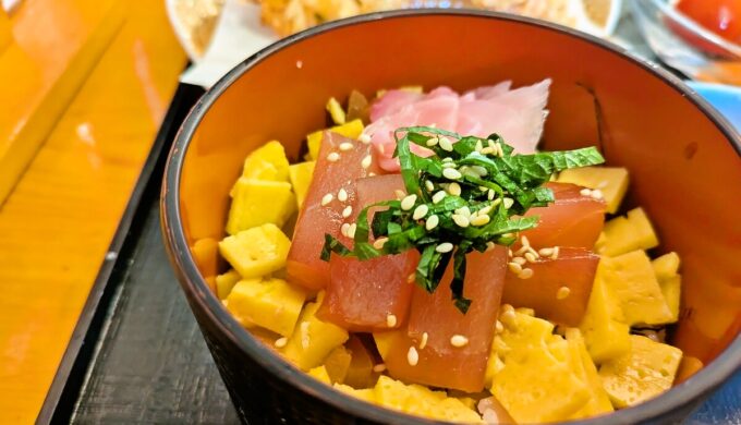 桜海老のかきあげ膳