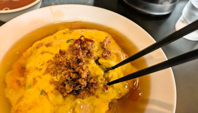 あんかけ台湾冷麺