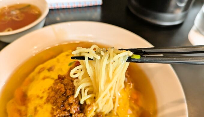 あんかけ台湾冷麺