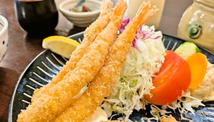 特選ひれカツと海老フライランチ
