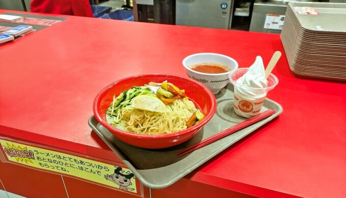 スペイン風冷しトマトつけ麺