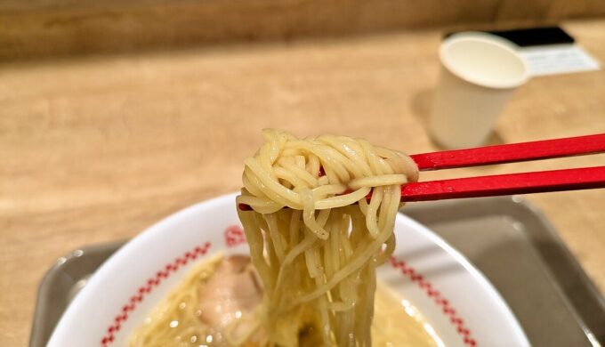 普通のラーメン
