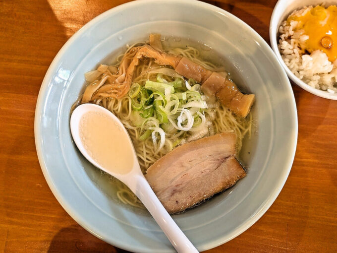 朝ラーメン塩