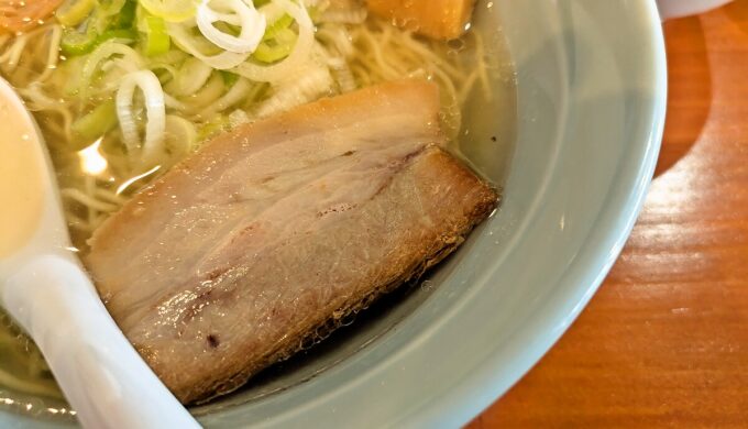 朝ラーメン塩