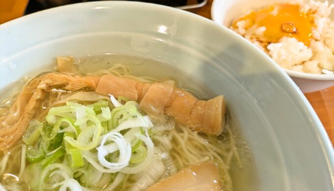 朝ラーメン塩