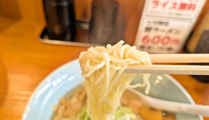 朝ラーメン塩