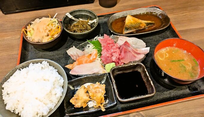 刺身定食