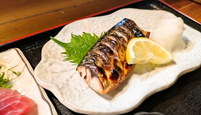 さば塩焼き定食