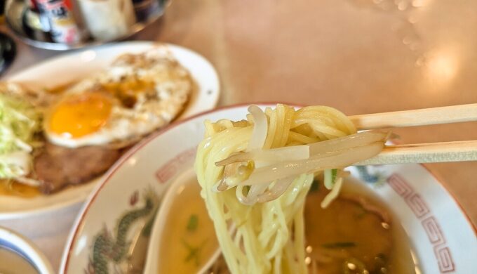 チャーシューエッグセット
