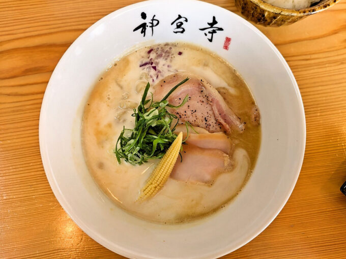 二層泡鶏白湯らぁ麺