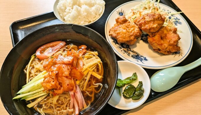 スープ入り冷麺セット