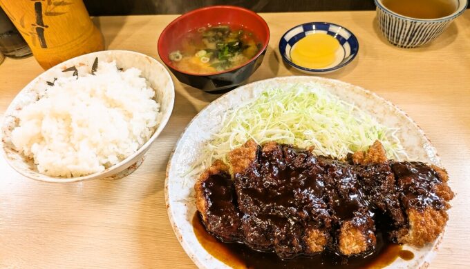 味噌カツ定食