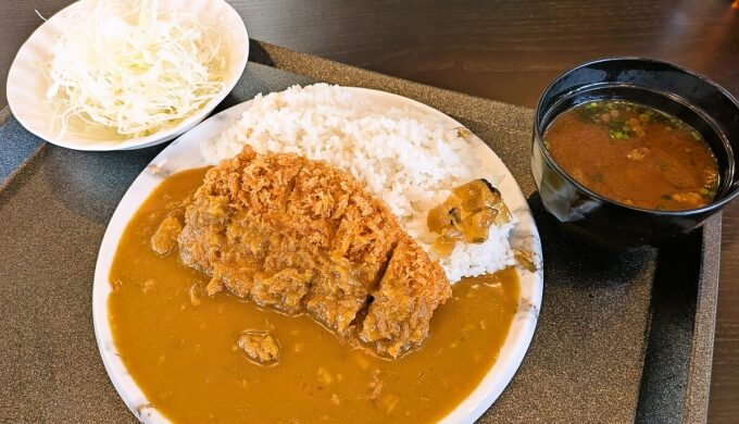 かつカレー定食