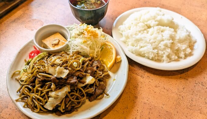 焼きそば定食