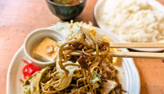 焼きそば定食