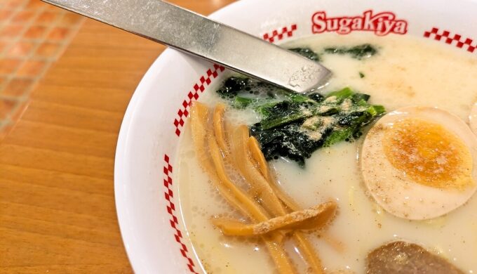 濃い味スガキヤラーメン