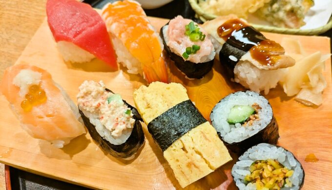 江戸前にぎり定食